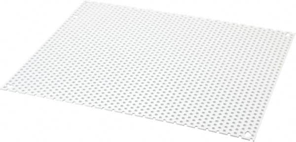 Cooper B-Line - 8-7/8" OAW x 10-7/8" OAH Powder Coat Finish Electrical Enclosure Perforated Panel - 12" x 10" Box, 16 Gauge Steel, Use with 12105-12CHC/12105-12CHCS/12106-12CHC/12108-12CHC - A1 Tooling