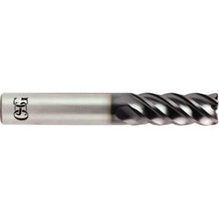 OSG - 1" Diam 5 Flute Solid Carbide 0.03" Corner Radius End Mill - A1 Tooling