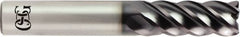 OSG - 1/2", 5 Flute, Solid Carbide, 0.03" Corner Radius End Mill - 2-1/2" OAL, 5/8" LOC - A1 Tooling