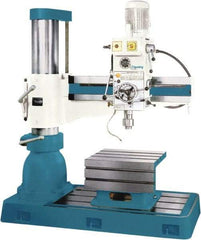 Clausing - 43.3" Swing, Geared Head Radial Arm Drill Press - 12 Speed, 3 hp, Three Phase - A1 Tooling