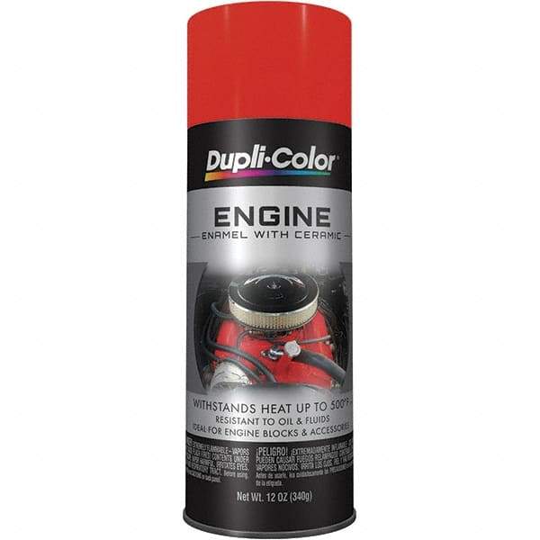 Krylon - 12 oz Chevrolet Orange/Red Automotive Heat Resistant Paint - High Gloss Finish, Comes in Aerosol Can - A1 Tooling