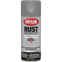 Krylon - 12 oz Gray Primer Automotive Heat Resistant Paint - Flat Finish, Comes in Aerosol Can - A1 Tooling