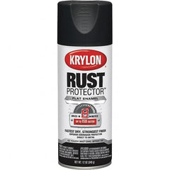 Krylon - 12 oz Black Automotive Heat Resistant Paint - Flat Finish, Comes in Aerosol Can - A1 Tooling