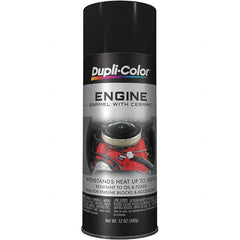 Krylon - 12 oz Chrysler Black Automotive Heat Resistant Paint - Semi-Flat Finish, Comes in Aerosol Can - A1 Tooling