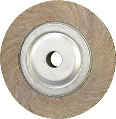 Tru-Maxx - 8" Diam, 80 Grit Aluminum Oxide Unmounted Flap Wheel - 1" Hole, 2" Wide, Coated, Medium Grade, 4,500 Max RPM - A1 Tooling