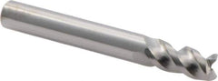 Iscar - 0.313", 3 Flute, Single End, Solid Carbide, 0.008" Corner Radius End Mill - 2-1/2" OAL, 45° Helix, Right Hand Flute, 5/8" LOC, Right Hand Cut - A1 Tooling