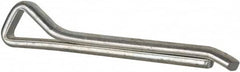 Made in USA - 1/4" Diam x 2" Long Hammerlock Cotter Pin - Grade 2, Zinc-Plated, Steel - A1 Tooling