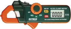 Extech - MA120, CAT II, Digital Average Responding Auto Ranging Clamp Meter with 0.7" Clamp On Jaws - 200 AC/DC Amps, Measures Current, Frequency - A1 Tooling