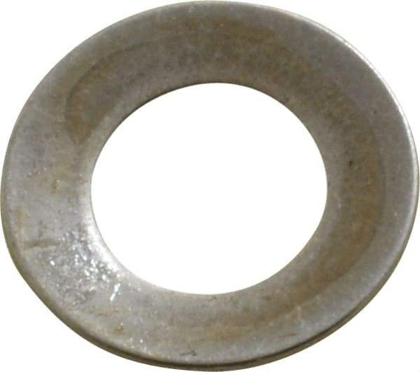 Gardner Spring - 1/4" Bolt, 0.255" ID, Grade 1074 Steel, Belleville Disc Spring - 1/2" OD, 0.036" High, 0.022" Thick - A1 Tooling