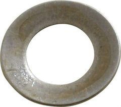 Gardner Spring - 1/4" Bolt, 0.255" ID, Grade 1074 Steel, Belleville Disc Spring - 1/2" OD, 0.036" High, 0.022" Thick - A1 Tooling