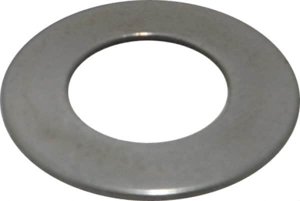 Gardner Spring - 3/8" Bolt, 0.38" ID, Grade 1074 Steel, Belleville Disc Spring - 3/4" OD, 0.055" High, 0.034" Thick - A1 Tooling