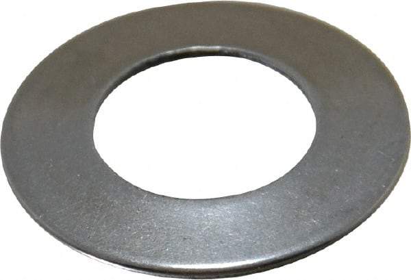 Gardner Spring - 1/2" Bolt, 0.505" ID, Grade 1074 Steel, Belleville Disc Spring - 1" OD, 0.067" High, 0.035" Thick - A1 Tooling