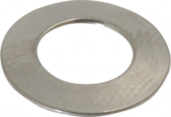 Gardner Spring - 1/4" Bolt, 0.255" ID, Grade 302 Stainless Steel, Belleville Disc Spring - 1/2" OD, 0.034" High, 0.018" Thick - A1 Tooling