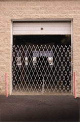 Illinois Engineered Products - 8' High Single Folding Gate - Galvanized Steel, Silver - A1 Tooling