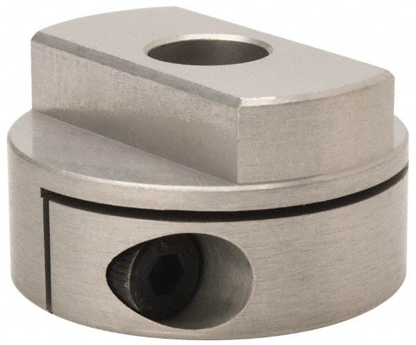 Lovejoy - 3/8" Max Bore Diam, Flexible Oldham Coupling - 1.26" OD, 1.772" OAL, Aluminum Hub with Polyacetal Insert, Order 2 Hubs with Same OD & 1 Insert for Complete Coupling - A1 Tooling