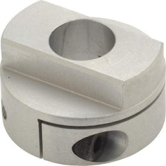 Lovejoy - 1/2" Max Bore Diam, Flexible Oldham Coupling - 1.26" OD, 1.772" OAL, Aluminum Hub with Polyacetal Insert, Order 2 Hubs with Same OD & 1 Insert for Complete Coupling - A1 Tooling