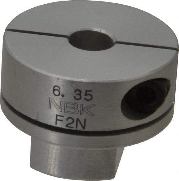 Lovejoy - 1/4" Max Bore Diam, Flexible Oldham Coupling - 0.984" OD, 1.535" OAL, Aluminum Hub with Polyacetal Insert, Order 2 Hubs with Same OD & 1 Insert for Complete Coupling - A1 Tooling