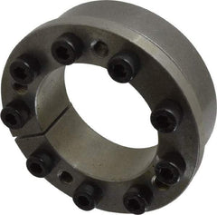 Climax Metal Products - M8 Thread, 2-7/16" Bore Diam, 3.74" OD, Shaft Locking Device - 9 Screws, 20,836 Lb Axial Load, 4.016" OAW, 0.787" Thrust Ring Width, 2,116 Ft/Lb Max Torque - A1 Tooling