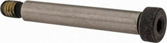 Value Collection - 3/8" Shoulder Diam x 2-1/4" Shoulder Length, 5/16-18 UNC, Hex Socket Shoulder Screw - 4140 Alloy Steel with Nylon Locking Patch, 1/4" Head Height x 9/16" Head Diam - A1 Tooling