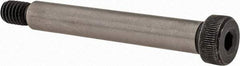 Value Collection - 3/8" Shoulder Diam x 2-1/2" Shoulder Length, 5/16-18 UNC, Hex Socket Shoulder Screw - 4140 Alloy Steel with Nylon Locking Patch, 1/4" Head Height x 9/16" Head Diam - A1 Tooling