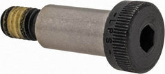 Value Collection - 1/2" Shoulder Diam x 1" Shoulder Length, 3/8-16 UNC, Hex Socket Shoulder Screw - 4140 Alloy Steel with Nylon Locking Patch, 5/16" Head Height x 3/4" Head Diam - A1 Tooling