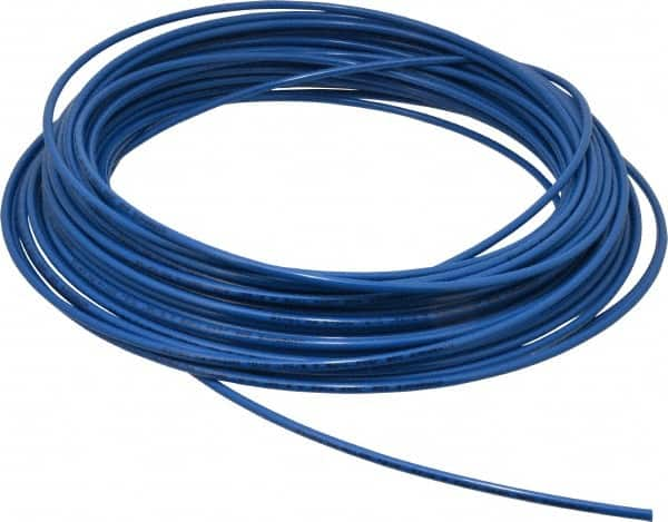 Coilhose Pneumatics - 3/32" ID x 5/32" OD, 0.32" Wall Thickness, 100' Long, Nylon 11 Tube - Blue, 150 Max psi - A1 Tooling