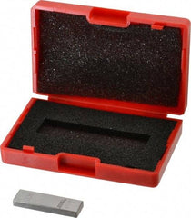 SPI - 0.136" Rectangular Steel Gage Block - Accuracy Grade AS-1, Includes NIST Traceability Certification - A1 Tooling