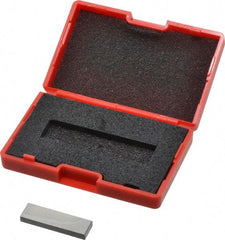 SPI - 0.137" Rectangular Steel Gage Block - Accuracy Grade AS-1, Includes NIST Traceability Certification - A1 Tooling