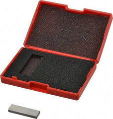 SPI - 0.138" Rectangular Steel Gage Block - Accuracy Grade AS-1, Includes NIST Traceability Certification - A1 Tooling