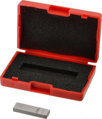 SPI - 0.142" Rectangular Steel Gage Block - Accuracy Grade AS-1, Includes NIST Traceability Certification - A1 Tooling