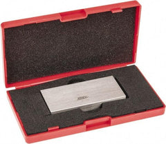 SPI - 3" Rectangular Steel Gage Block - Accuracy Grade AS-1, Includes NIST Traceability Certification - A1 Tooling