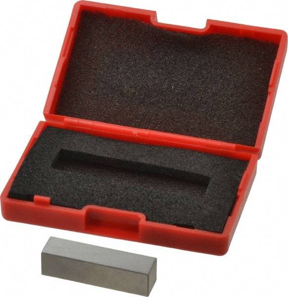 SPI - 0.35" Rectangular Steel Gage Block - Accuracy Grade AS-1, Includes NIST Traceability Certification - A1 Tooling