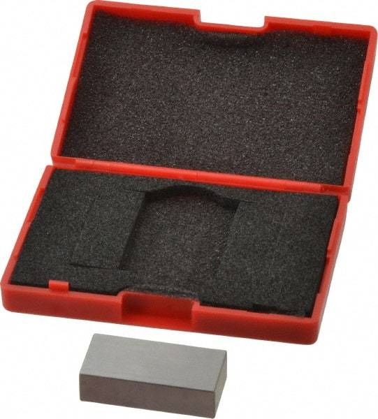 SPI - 0.65" Rectangular Steel Gage Block - Accuracy Grade AS-1, Includes NIST Traceability Certification - A1 Tooling