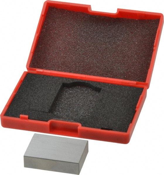 SPI - 0.95" Rectangular Steel Gage Block - Accuracy Grade AS-1, Includes NIST Traceability Certification - A1 Tooling