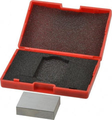 SPI - 0.95" Rectangular Steel Gage Block - Accuracy Grade AS-1, Includes NIST Traceability Certification - A1 Tooling