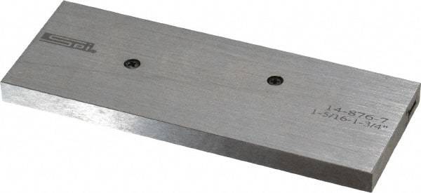 SPI - 1-5/16 to 1-3/4" Adjustable Parallel - 4-3/16" Long x 9/32" Thick - A1 Tooling