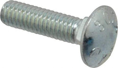 Value Collection - 5/16-18 UNC 1-1/4" Length Under Head, Standard Square Neck, Carriage Bolt - Grade 2 Steel, Zinc-Plated Finish - A1 Tooling