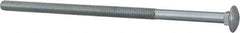 Value Collection - 3/8-16 UNC 8-1/2" Length Under Head, Standard Square Neck, Carriage Bolt - Grade 2 Steel, Zinc-Plated Finish - A1 Tooling