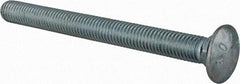 Value Collection - 1/2-13 UNC 5-1/2" Length Under Head, Standard Square Neck, Carriage Bolt - Grade 2 Steel, Zinc-Plated Finish - A1 Tooling