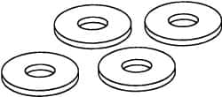 Value Collection - 3" Screw, Steel USS Flat Washer - 3-1/8" ID x 5-1/2" OD, 0.249" Thick, Zinc-Plated Finish - A1 Tooling