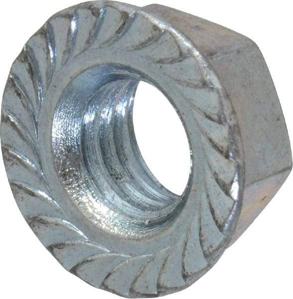 Value Collection - 7/8-9 UN Steel Right Hand Hex Nut - 1-5/16" Across Flats, 3/4" High, Zinc-Plated Finish - A1 Tooling