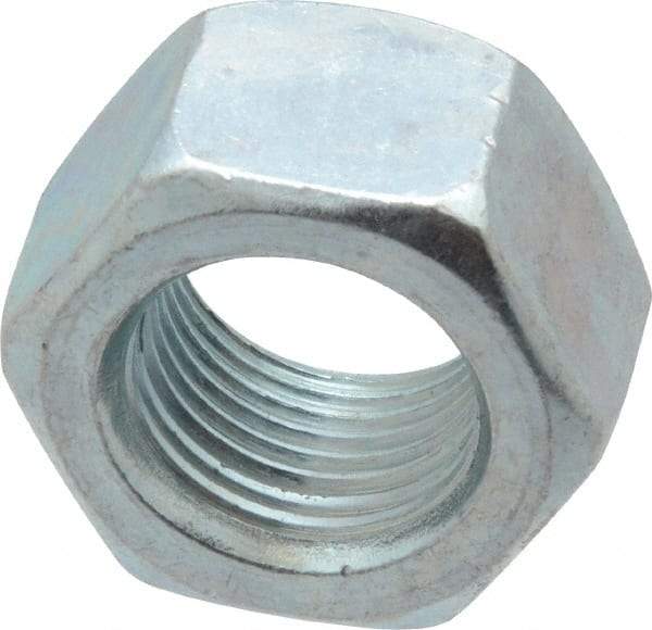 Value Collection - 5/8-18 UNF Steel Right Hand Hex Nut - 15/16" Across Flats, 0.5469" High, Zinc-Plated Finish - A1 Tooling