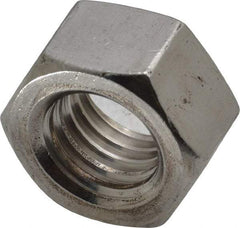 Value Collection - 5/8-11 UNC Stainless Steel Right Hand Hex Nut - 15/16" Across Flats, 35/64" High, Uncoated - A1 Tooling