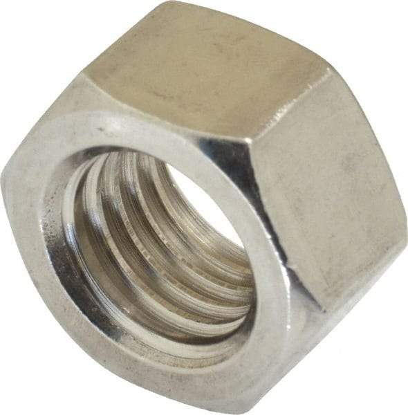 Value Collection - 3/4-10 UNC Stainless Steel Right Hand Hex Nut - 1-1/8" Across Flats, 41/64" High, Uncoated - A1 Tooling