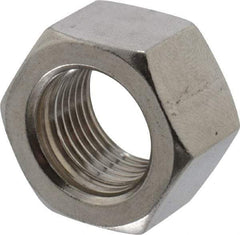 Value Collection - 5/8-18 UNF Stainless Steel Right Hand Hex Nut - 15/16" Across Flats, 35/64" High, Uncoated - A1 Tooling