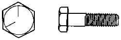 Value Collection - M10x1.50mm Metric Coarse, 130mm Length Under Head Hex Head Cap Screw - Partially Threaded, Grade 18-8 Stainless Steel, Uncoated, 17mm Hex - A1 Tooling