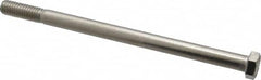 Value Collection - 3/8-16 UNC, 6" Length Under Head Hex Head Cap Screw - Grade 18-8 Stainless Steel, 9/16" Hex - A1 Tooling