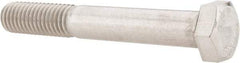 Value Collection - 1/2-13 UNC, 3-1/2" Length Under Head Hex Head Cap Screw - Grade 18-8 Stainless Steel, 3/4" Hex - A1 Tooling