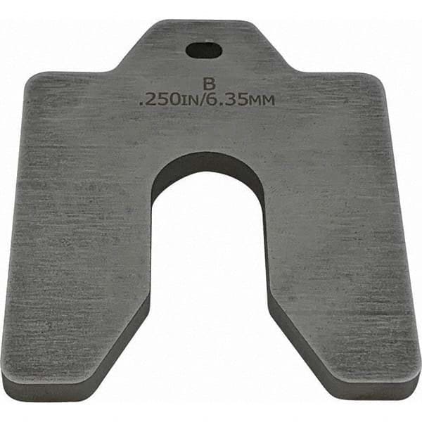 Maudlin Products - Metal Shim Stock Type: Slotted Shim Material: Stainless Steel - A1 Tooling