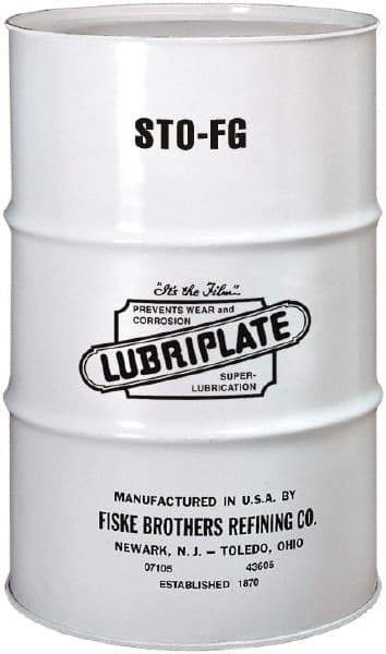 Lubriplate - 55 Gal Drum Mineral Multi-Purpose Oil - SAE 20, ISO 68, 350 SUS at 100°F, Food Grade - A1 Tooling